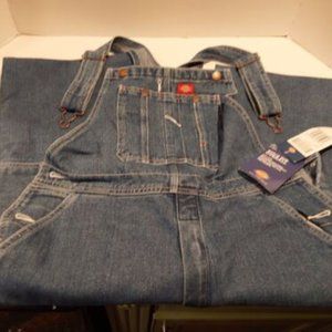 Dickies Kid's Denim Bib Overall Size XL 18-20...New with tags